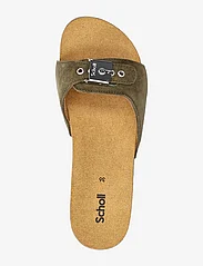 Scholl - SL PESCURA MARGOT SUEDE - flat sandals - khaki - 3