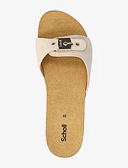 Scholl - SL PESCURA MARGOT SUEDE - flat sandals - off white - 3