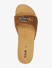 Scholl - SL PESCURA MARGOT SUEDE - flat sandals - cognac - 3