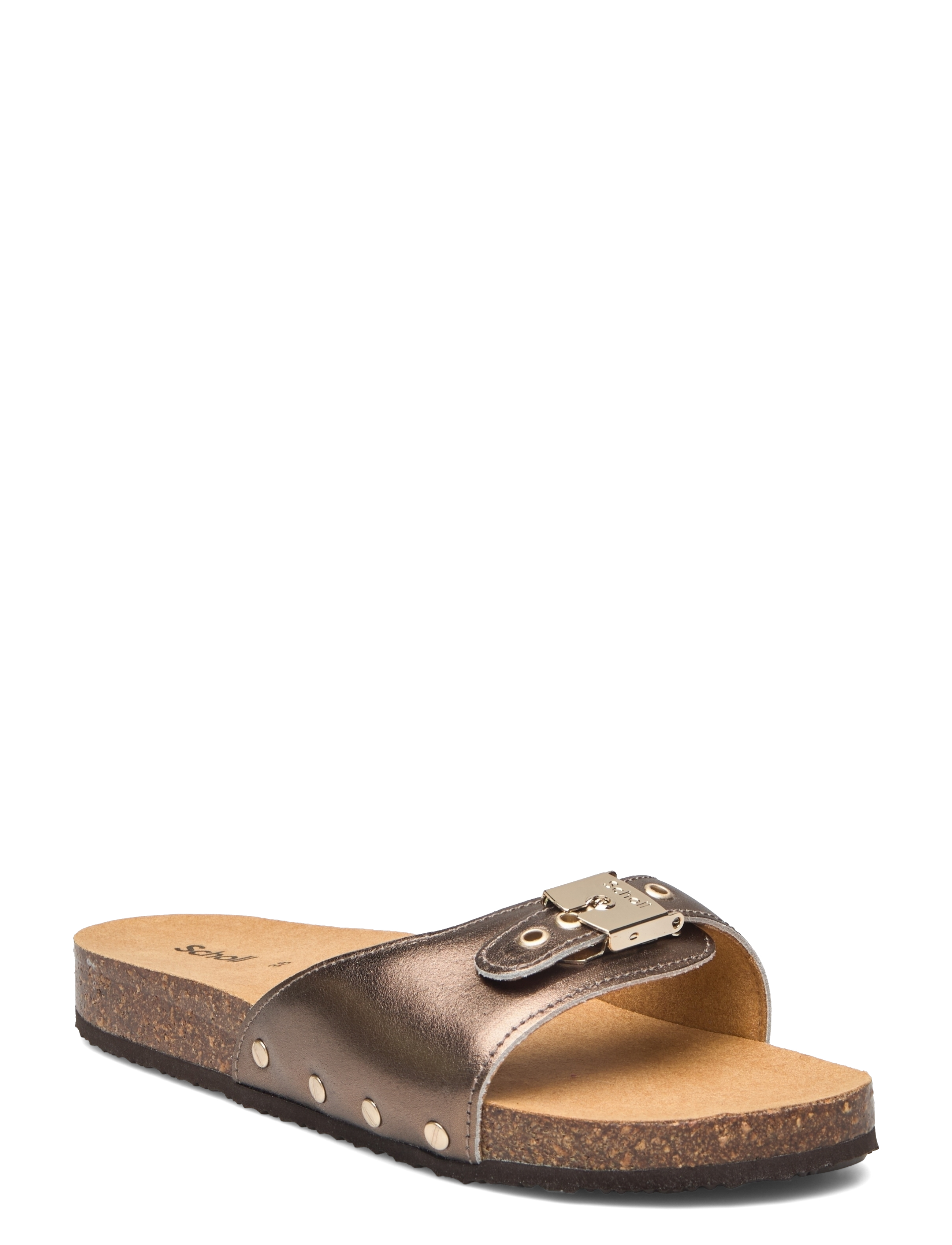 Scholl SL PESCURA MARGOT LEATHER - Sandalen - BRONZE / brown