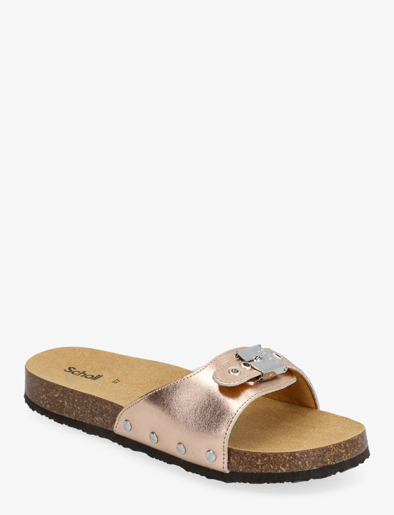 Scholl - SL PESCURA MARGOT LEATHER - flat sandals - rose gold - 0