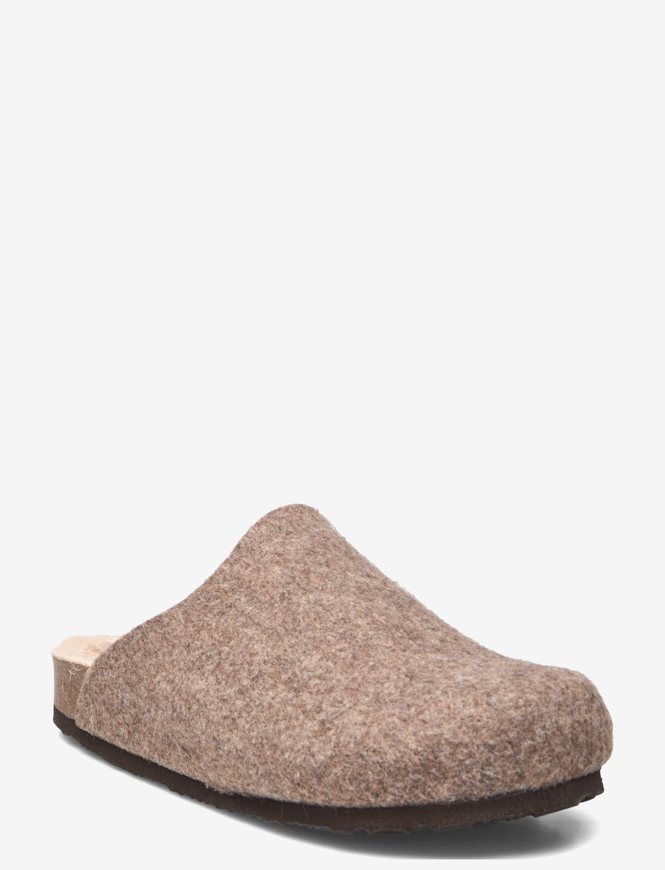 Scholl - SL LOUISE FELT LIGHT BROWN - clogs - light brown - 0