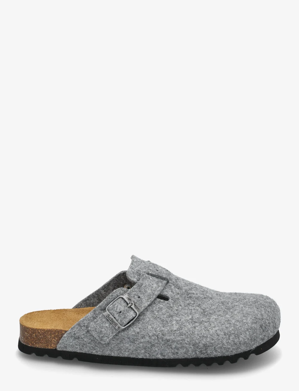 Scholl - SL OLIVIER NEW FELT GREY - mules & clogs tipa apavi - grey - 1