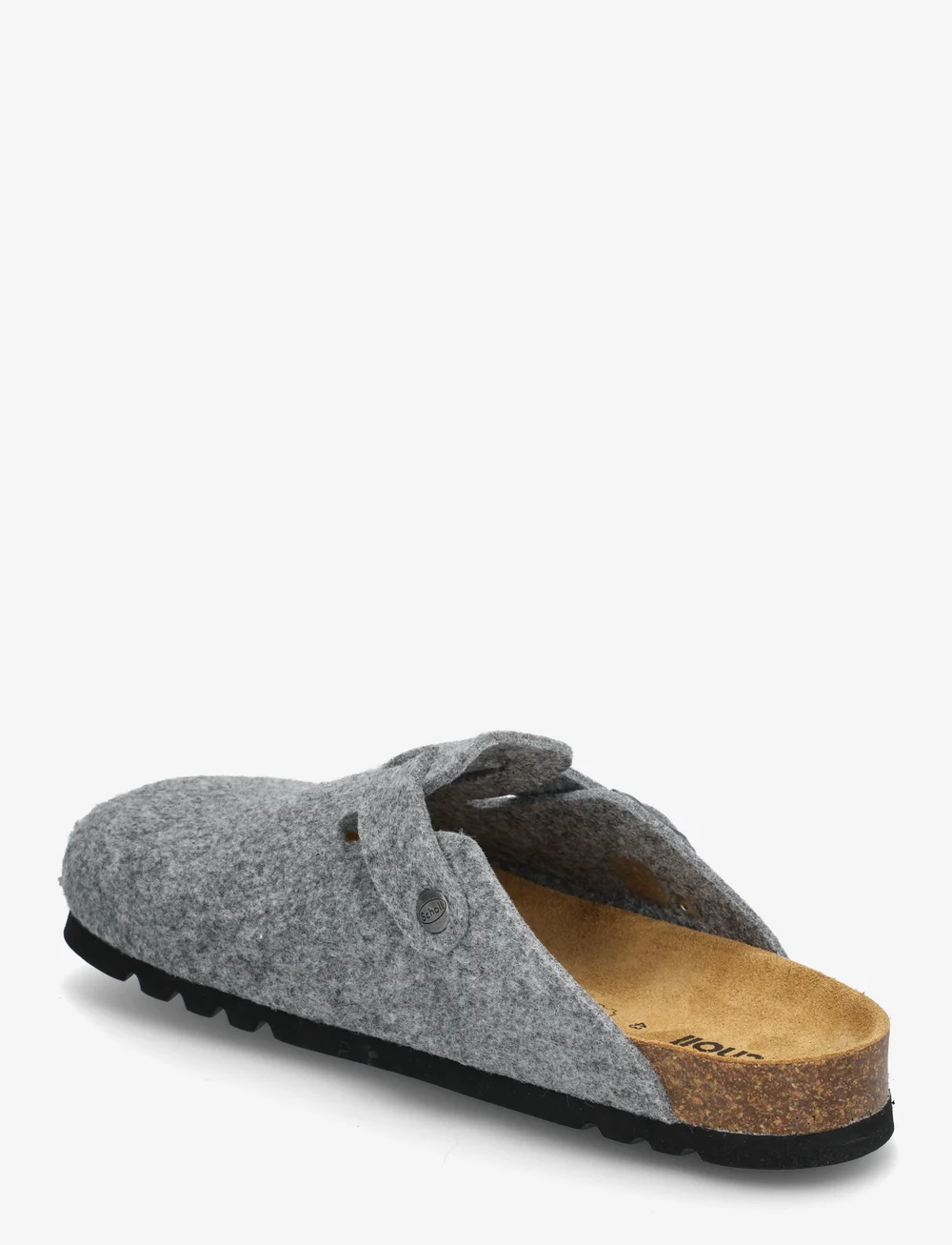 Scholl - SL OLIVIER NEW FELT GREY - mules & clogs tipa apavi - grey - 2