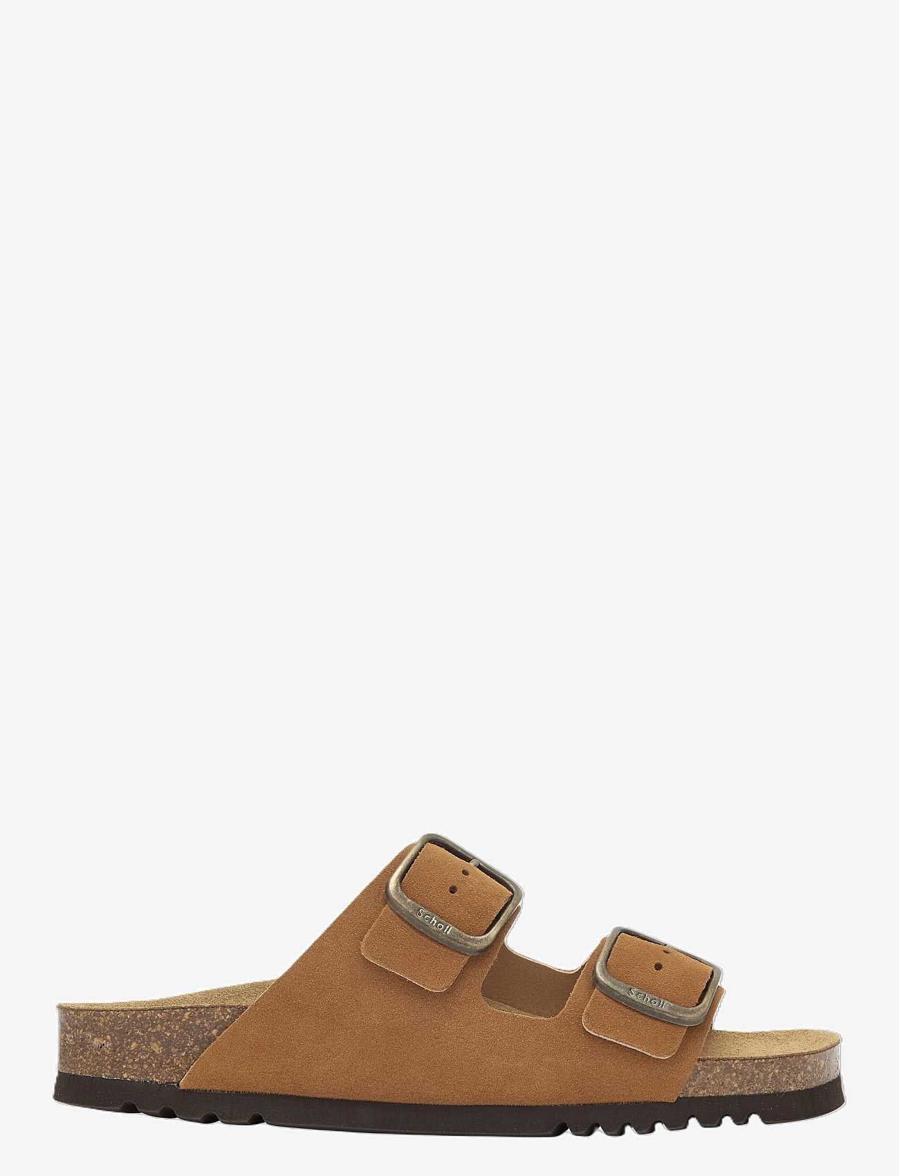 Scholl Sl Josephine Suede Cognac (OLL255-F321651175) Flat sandals 