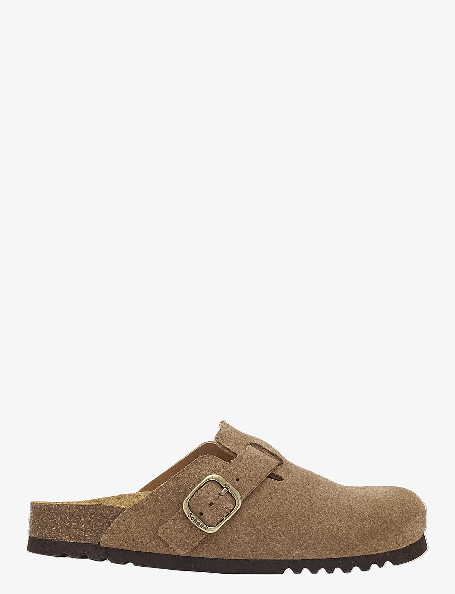 Scholl - SL FAE SUEDE TAUPE - taupe - 0