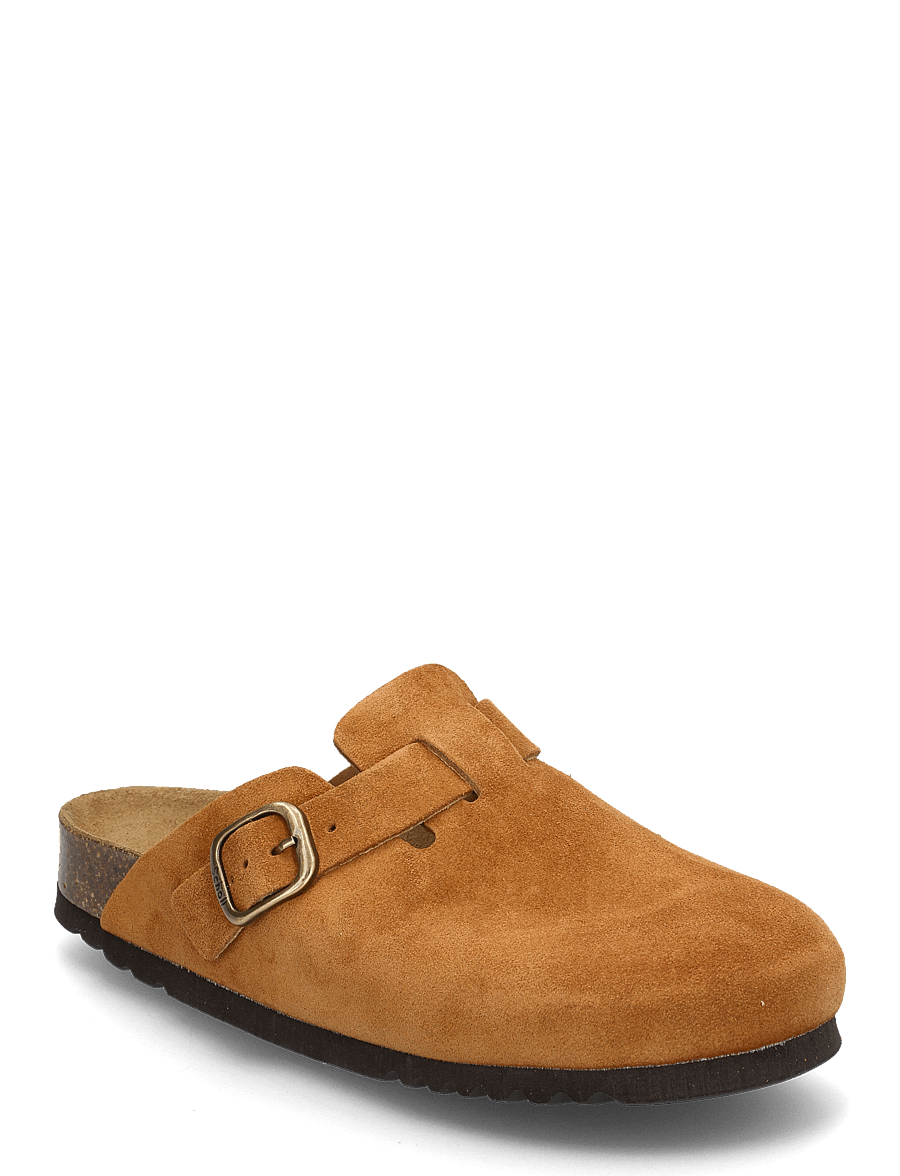 Scholl - SL FAE SUEDE COGNAC - hjemmesko - cognac - 0