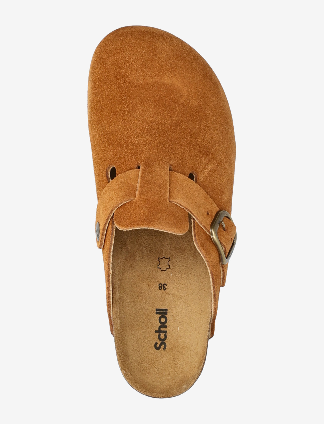 Scholl - SL FAE SUEDE COGNAC - everyday style - cognac - 3