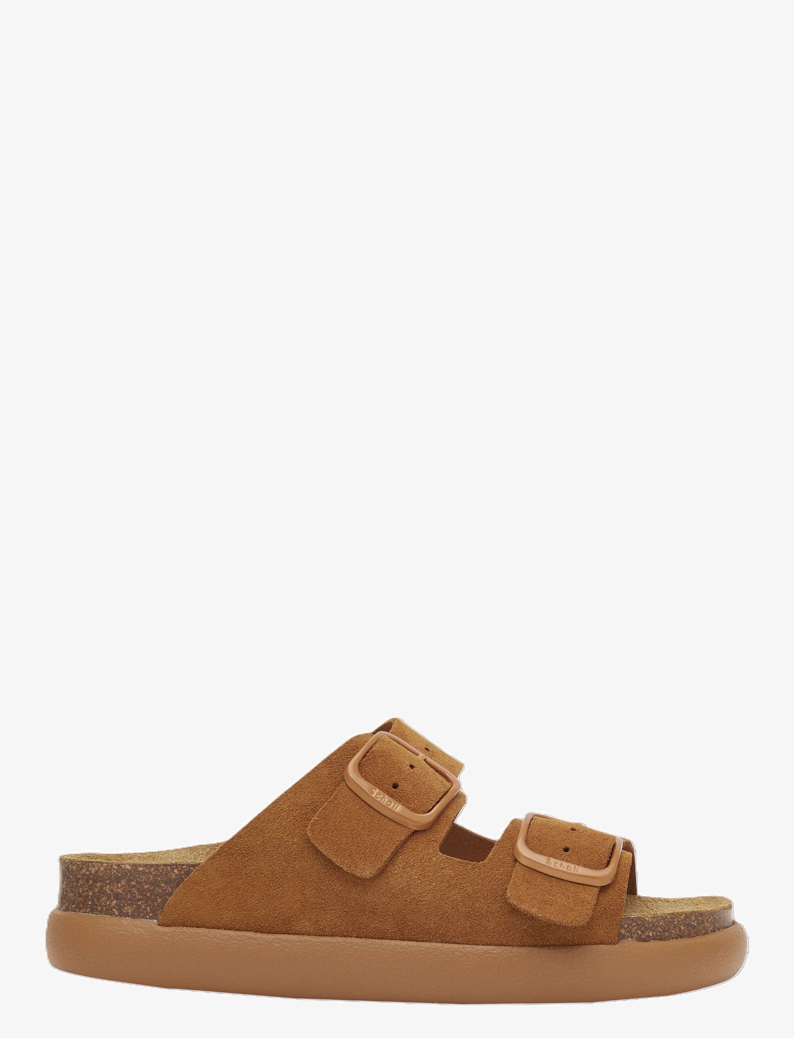 Scholl SL NOELLE CHUNKY  SUEDE COGNAC - Sko - COGNAC / brown