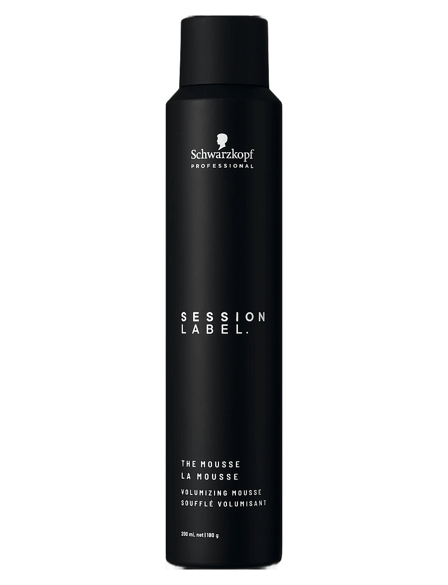 Schwarzkopf Professional - Session Label The Mousse - juuksevaht - black - 0
