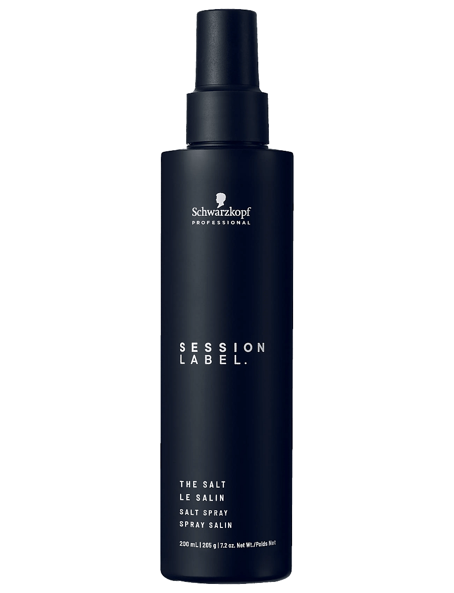 Schwarzkopf Professional - Session Label The Salt - suolasuihkeet - black - 0