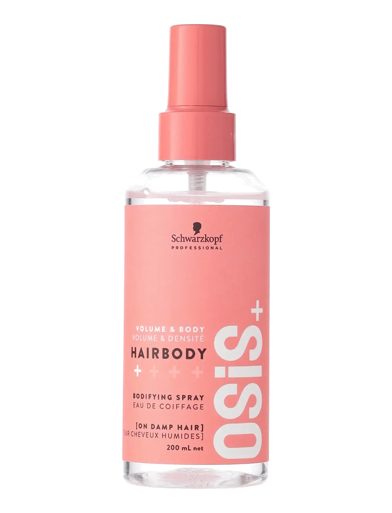 Schwarzkopf Professional Osis Hairbody, 200 ml, Nude, Styling > Volumen-Spray, Dame