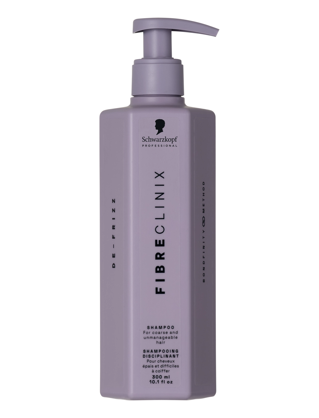 Schwarzkopf Professional Fibre Clinix De-Frizz Shampoo, Shampoo, Lila, Str: 300 ML