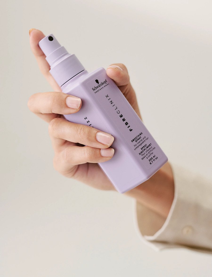 Schwarzkopf Professional - Fibre Clinix De-Frizz Smoothing Spray - purple - 0