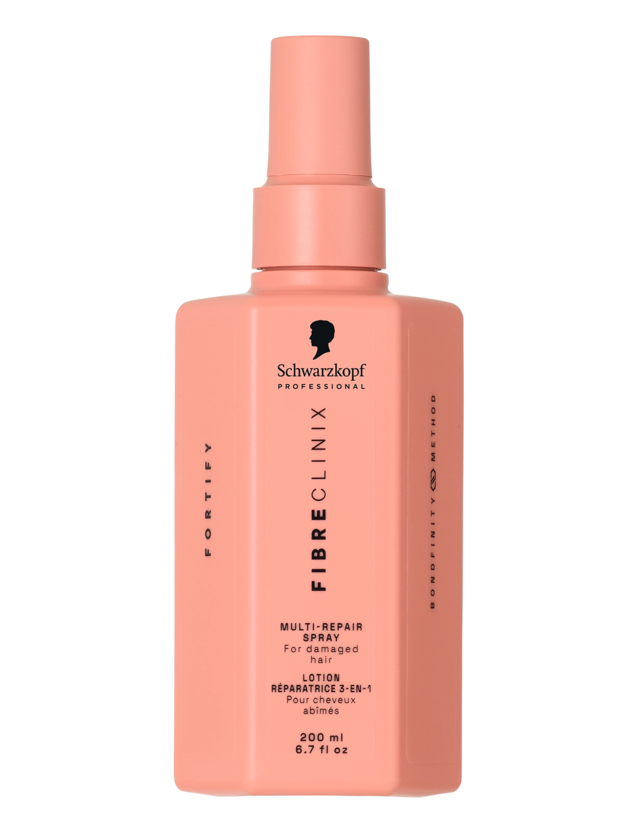 Schwarzkopf Professional Fibre Clinix Fortify Multi-Repair Spray, Hårspray & Foam, Nude, Str: 200 ML