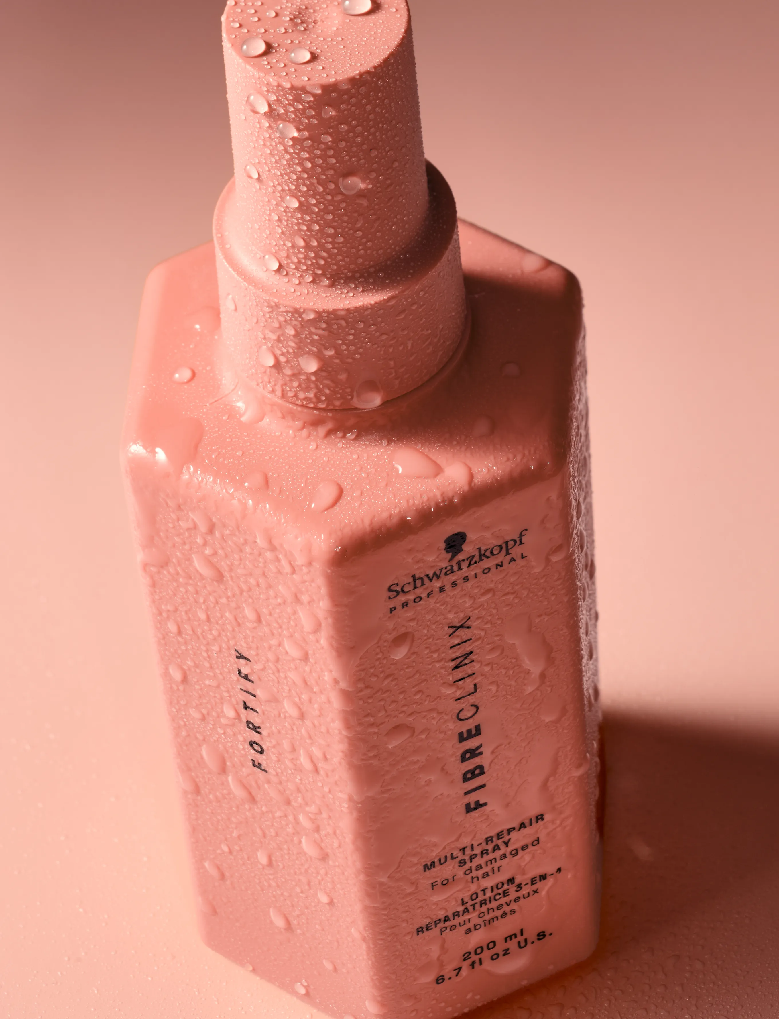 Schwarzkopf Professional Fibre Clinix Fortify Multi-Repair Spray, 200 ml, Nude, Styling > Hårspray Og Skum, Dame