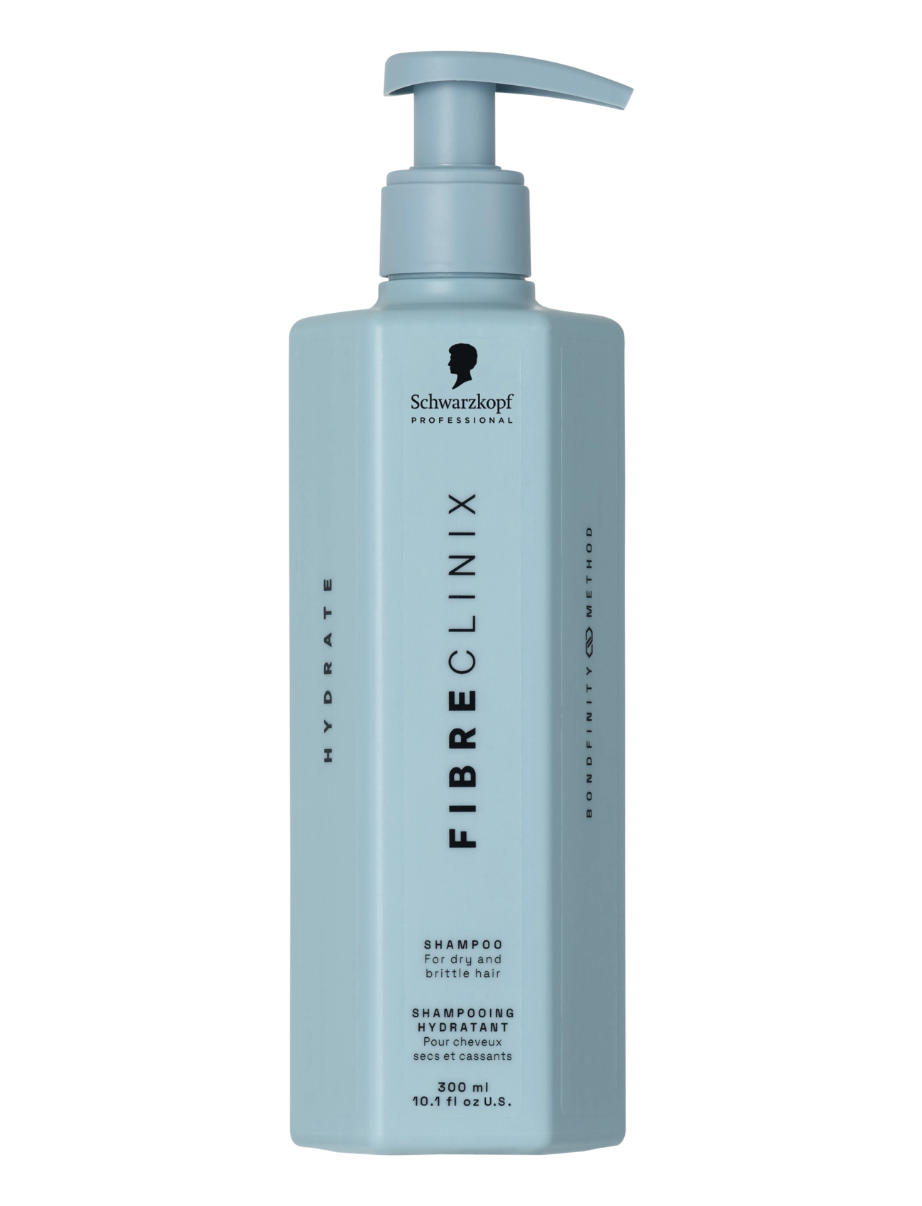 Schwarzkopf Professional Fibre Clinix Hydrate Shampoo, Shampoo, Blå, Str: 300 ML