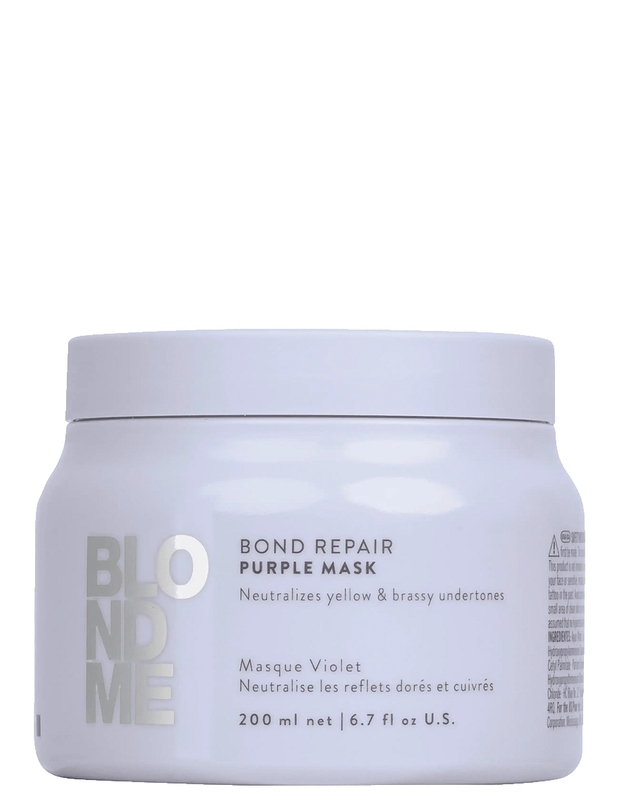 Schwarzkopf Professional - Blondme Purple Mask - juuksemaskid - white - 0