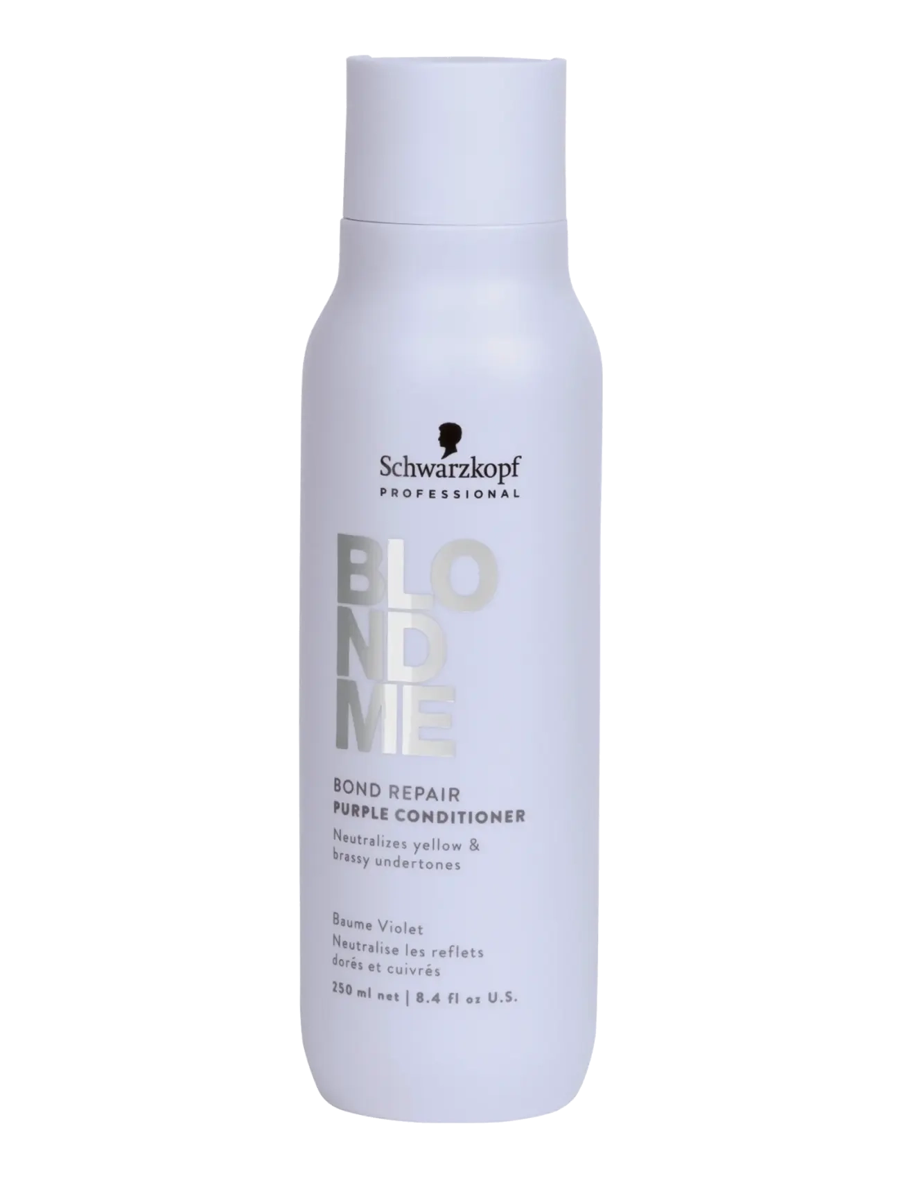 Schwarzkopf Professional Blondme Purple Conditioner, Balsam, Hvid, Str: 250 ML