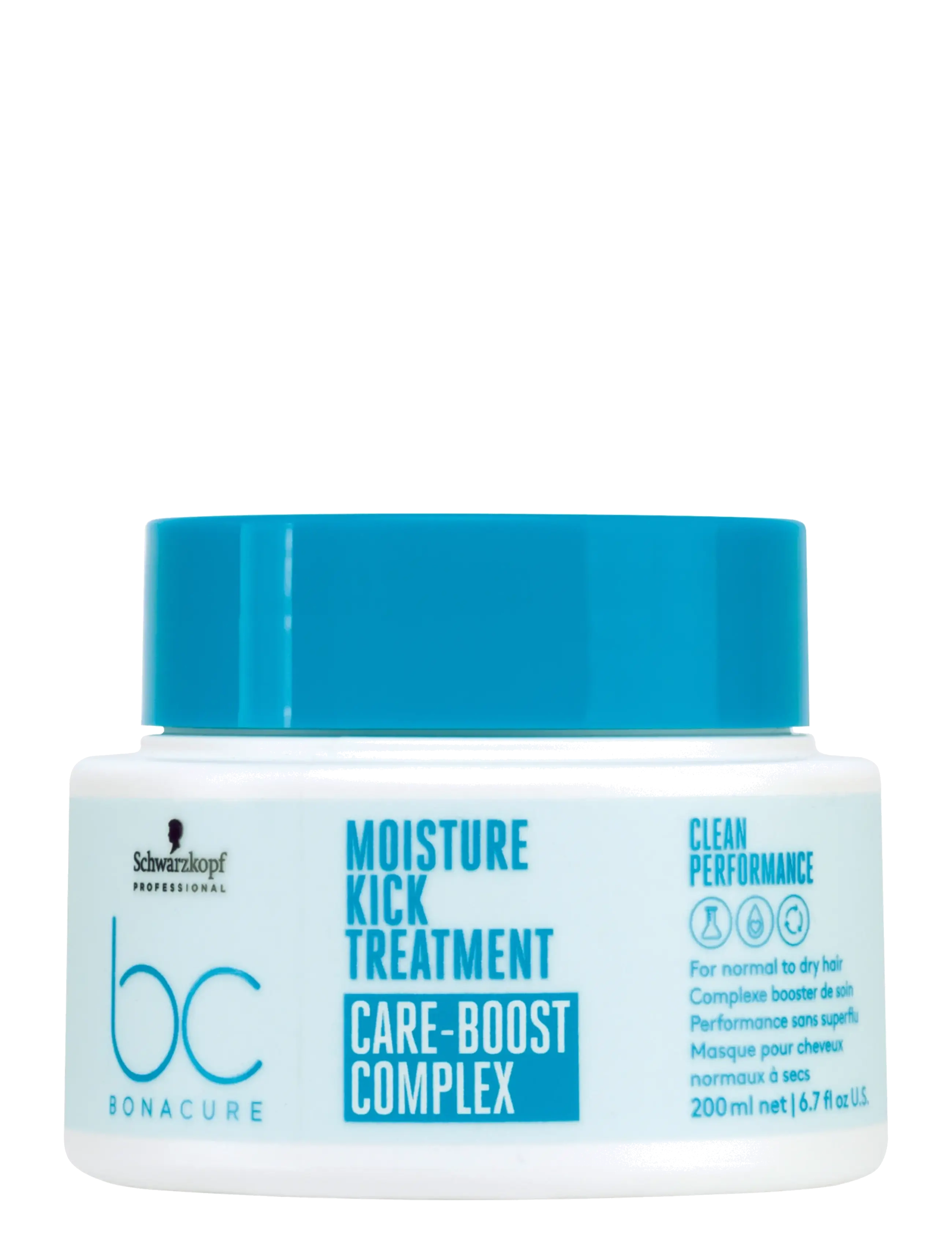 Schwarzkopf Professional BC Moisture Kick Treatment - Schwarzkopf Professional - BLUE / clear