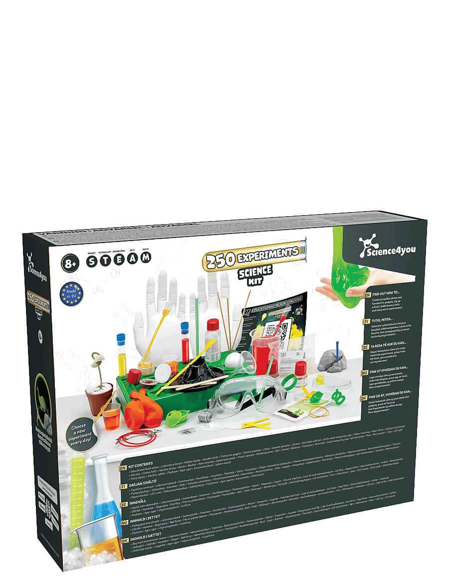 Science4You - SCIENCE4YOU 250 EXPERIMENTS - eksperimenter og videnskab - multi coloured - 1