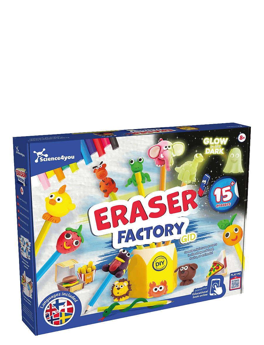 Science4You - SCIENCE4YOU ERASER FACTORY - kreasæt - multi coloured - 1