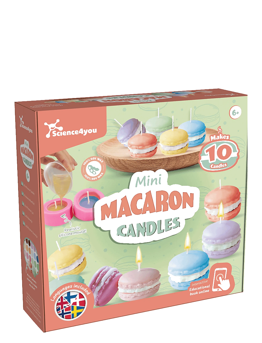 Science4You - SCIENCE4YOU MINI MACARON CANDLES - kreasæt - multi coloured - 0