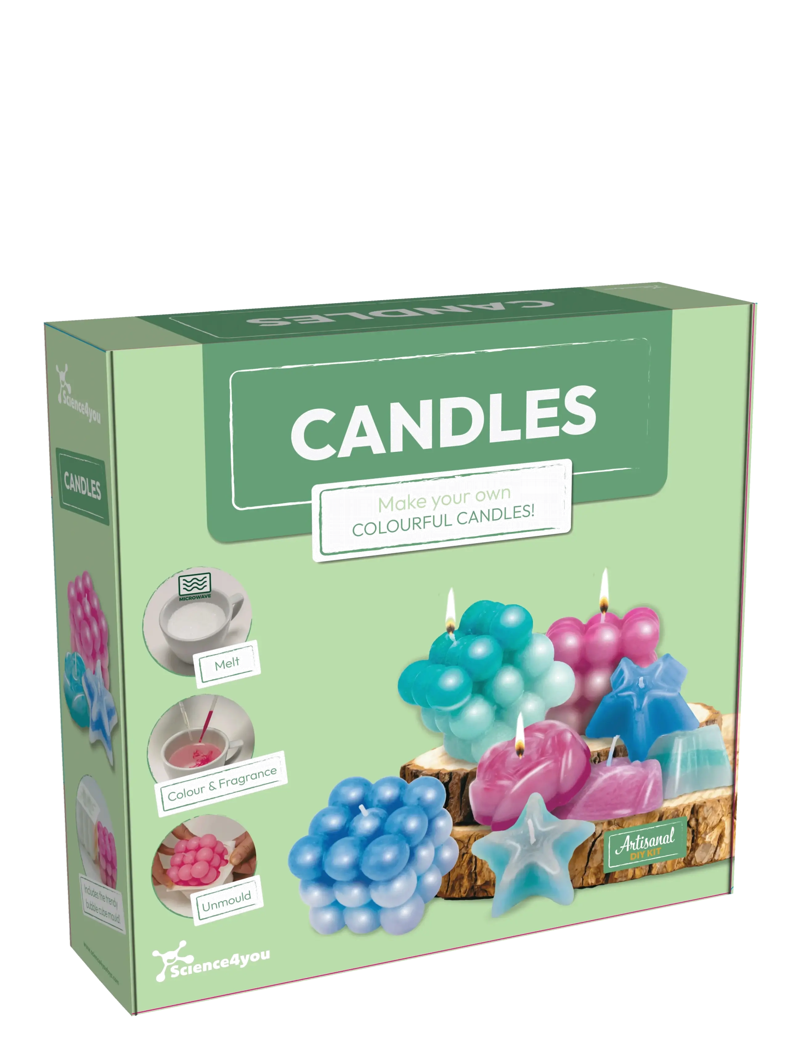 Science4You SCIENCE4YOU ARTESANAL CANDLES - Legetøj - MULTI COLOURED / multi