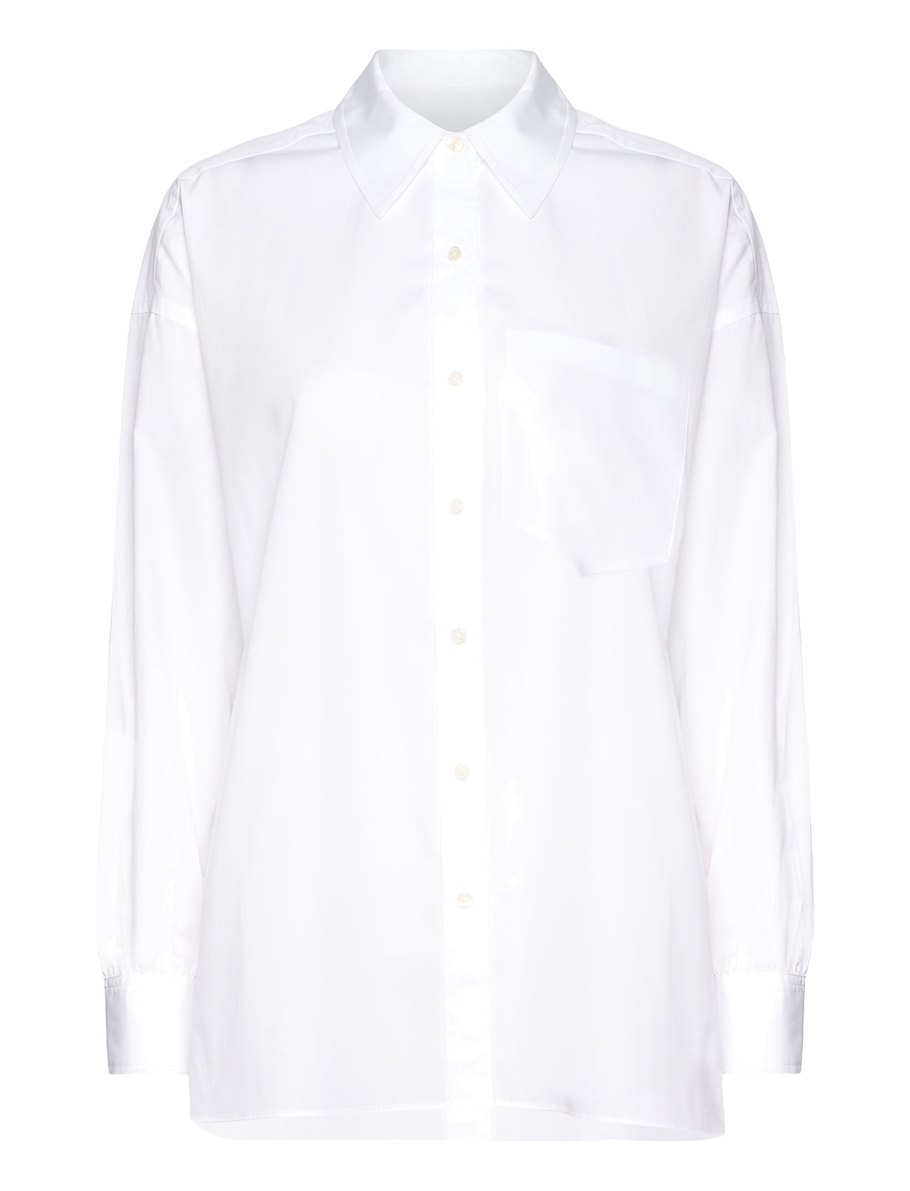 Scotch & Soda Core Girlfriend Poplin Shirt - White - 34