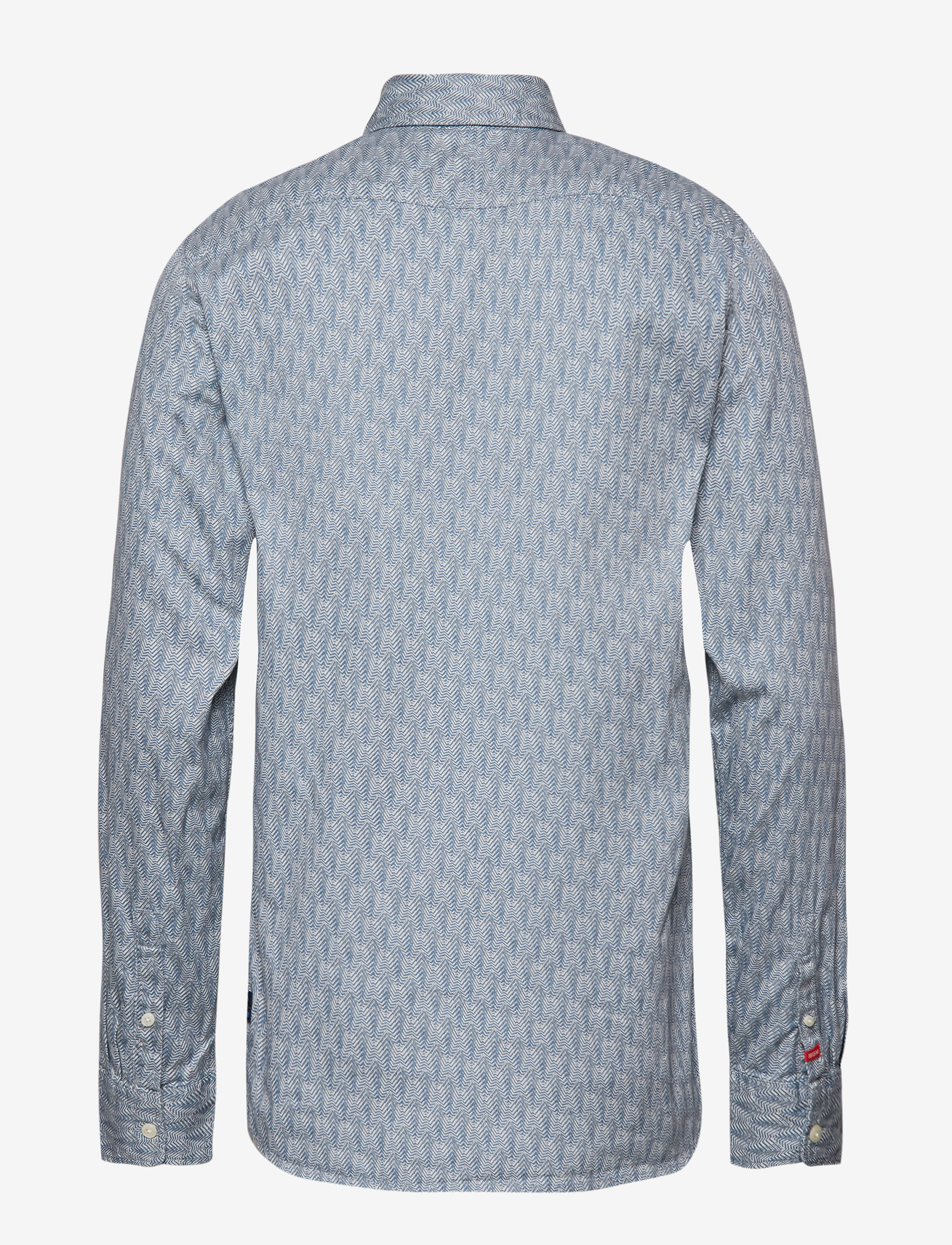 Scotch & Soda - Ams Blauw indigo shirt - combo c - 1