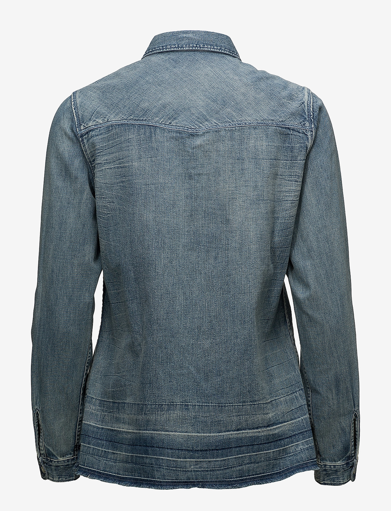 Scotch & Soda - Denim blouse with over-dye - 51 indigo - 1