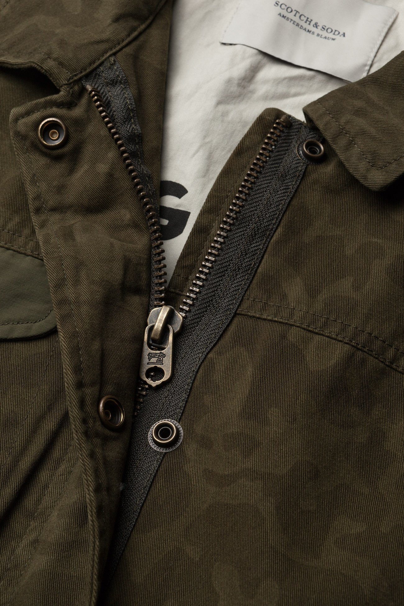 Scotch & Soda - Military jacket - military green - 2