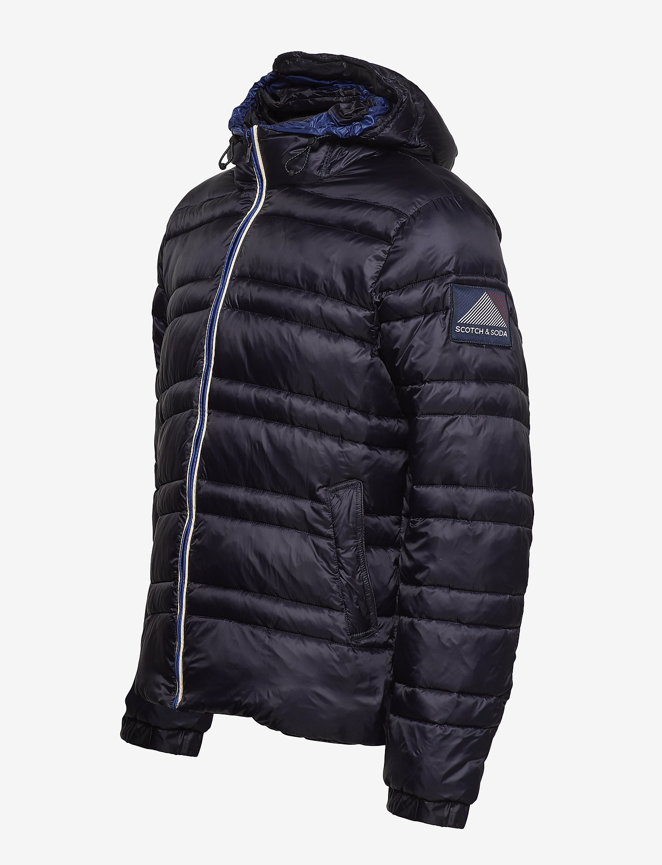 Scotch & Soda - Classic hooded down jacket - night - 3