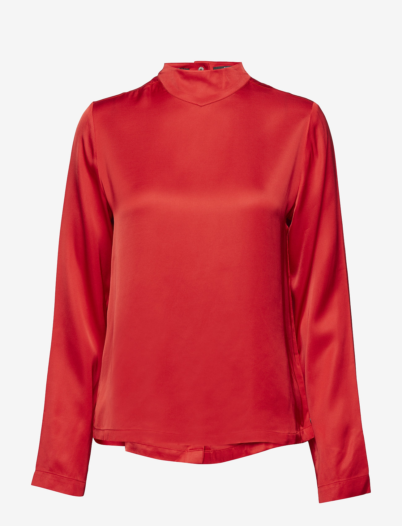 Scotch & Soda - High neck top with press buttons at backpanel - mars red - 0