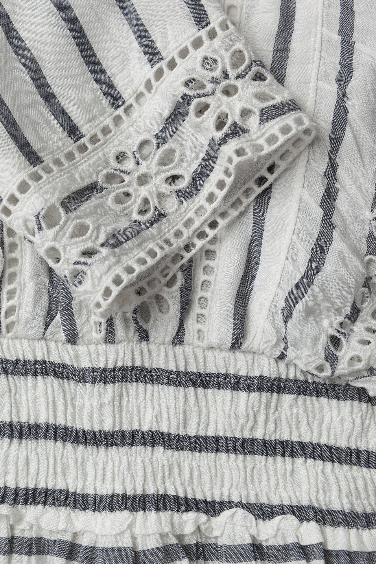 Scotch & Soda - Broderie and ruffle dress - combo a - 3