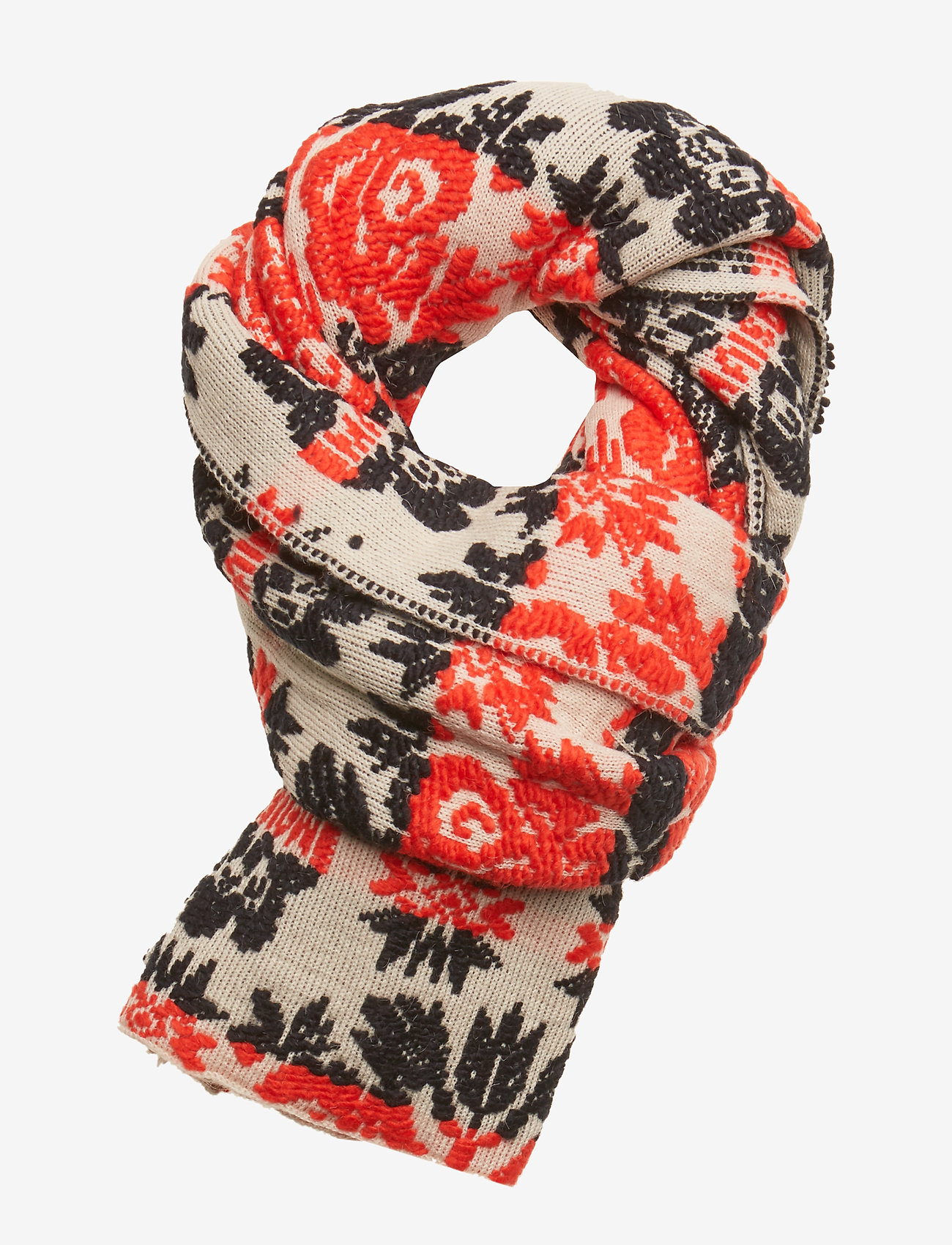 Scotch & Soda - Scarf with floral jacquard pattern - combo a - 0