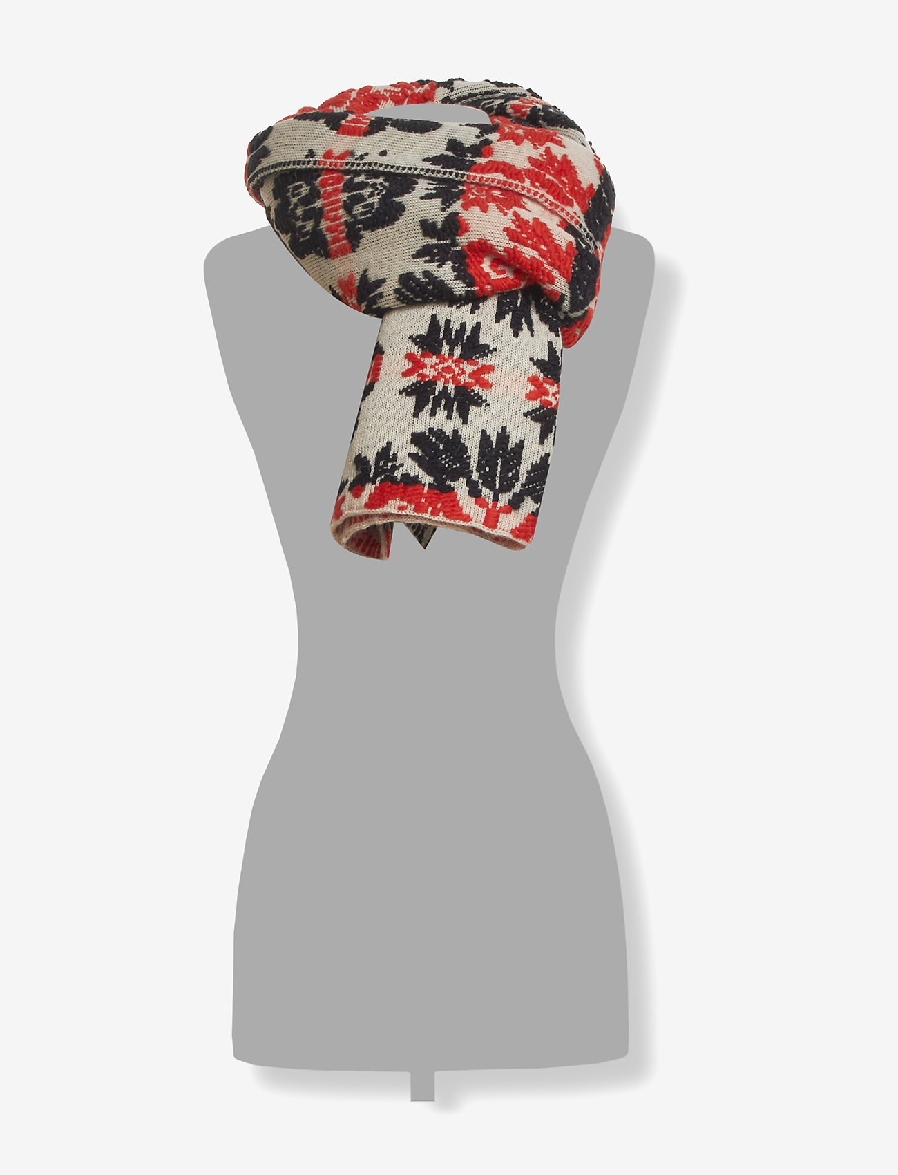Scotch & Soda - Scarf with floral jacquard pattern - combo a - 1