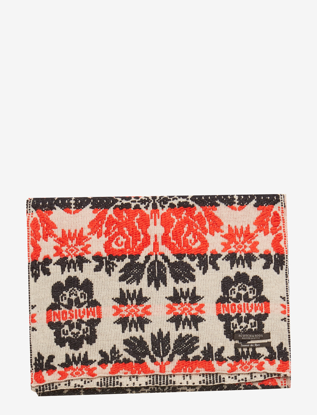 Scotch & Soda - Scarf with floral jacquard pattern - combo a - 2