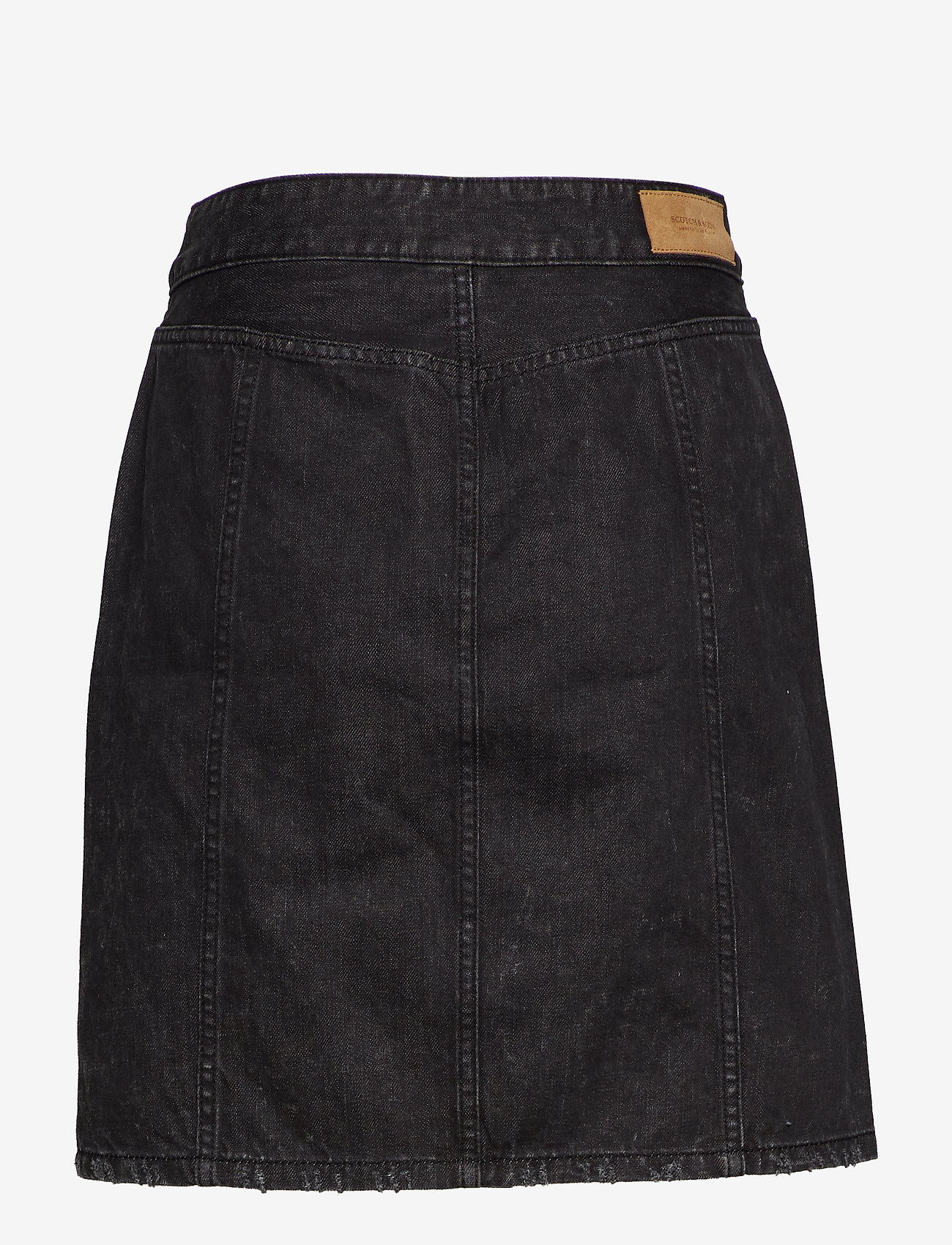 Scotch & Soda - Black denim pencil skirt - washed black - 1