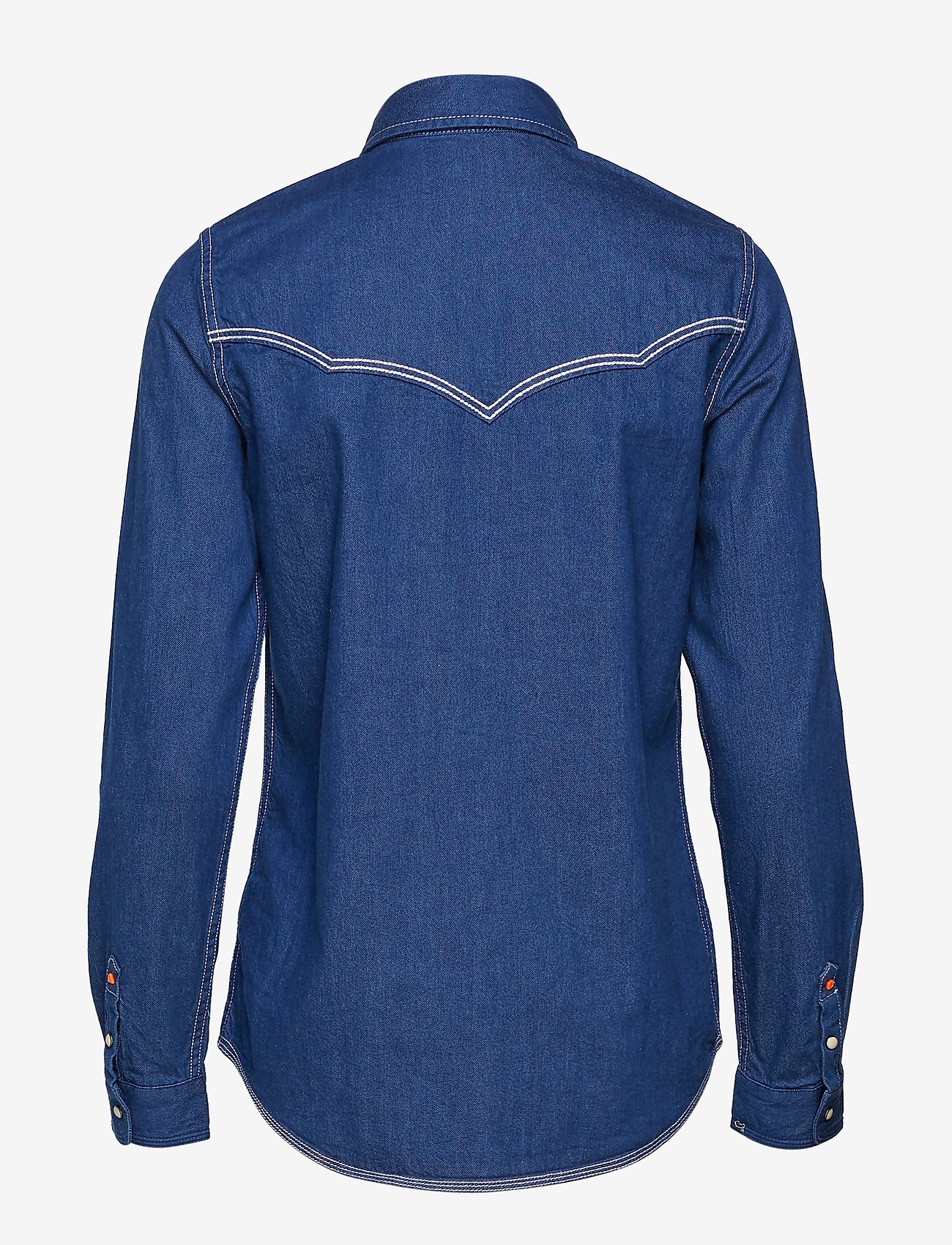 Scotch & Soda - A-shape western shirt - indigo - 1