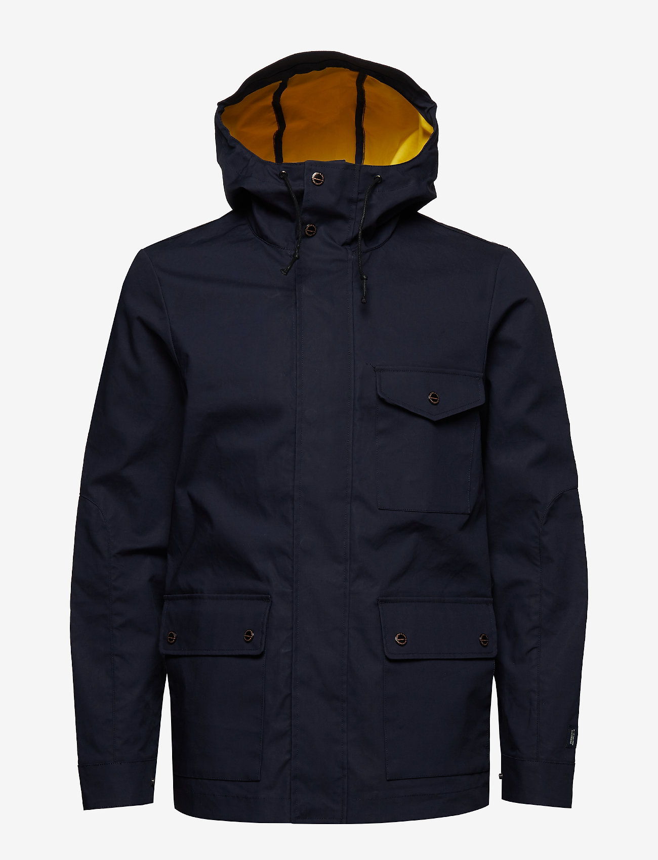 Scotch & Soda - Mid-length hooded jacket - night - 1