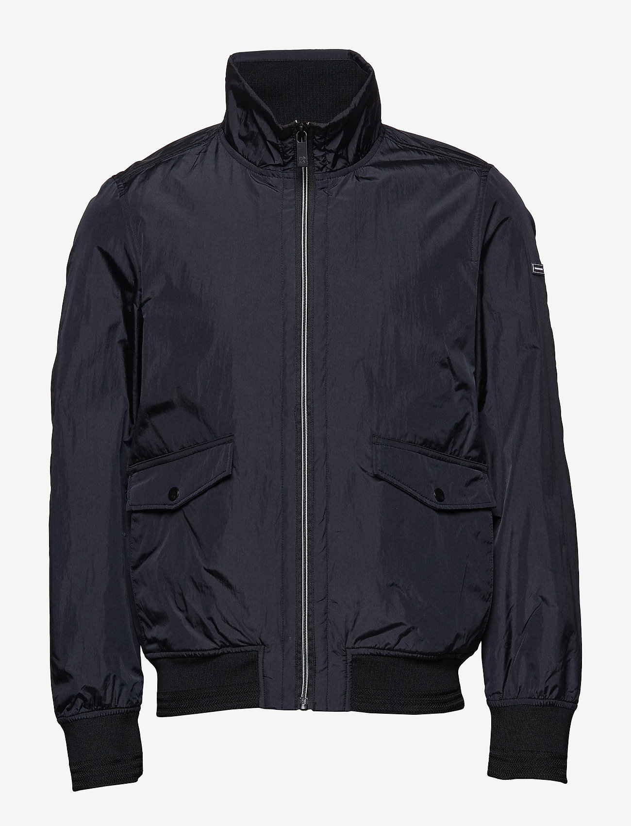 Scotch & Soda - Classic short jacket in nylon quality - black - 0