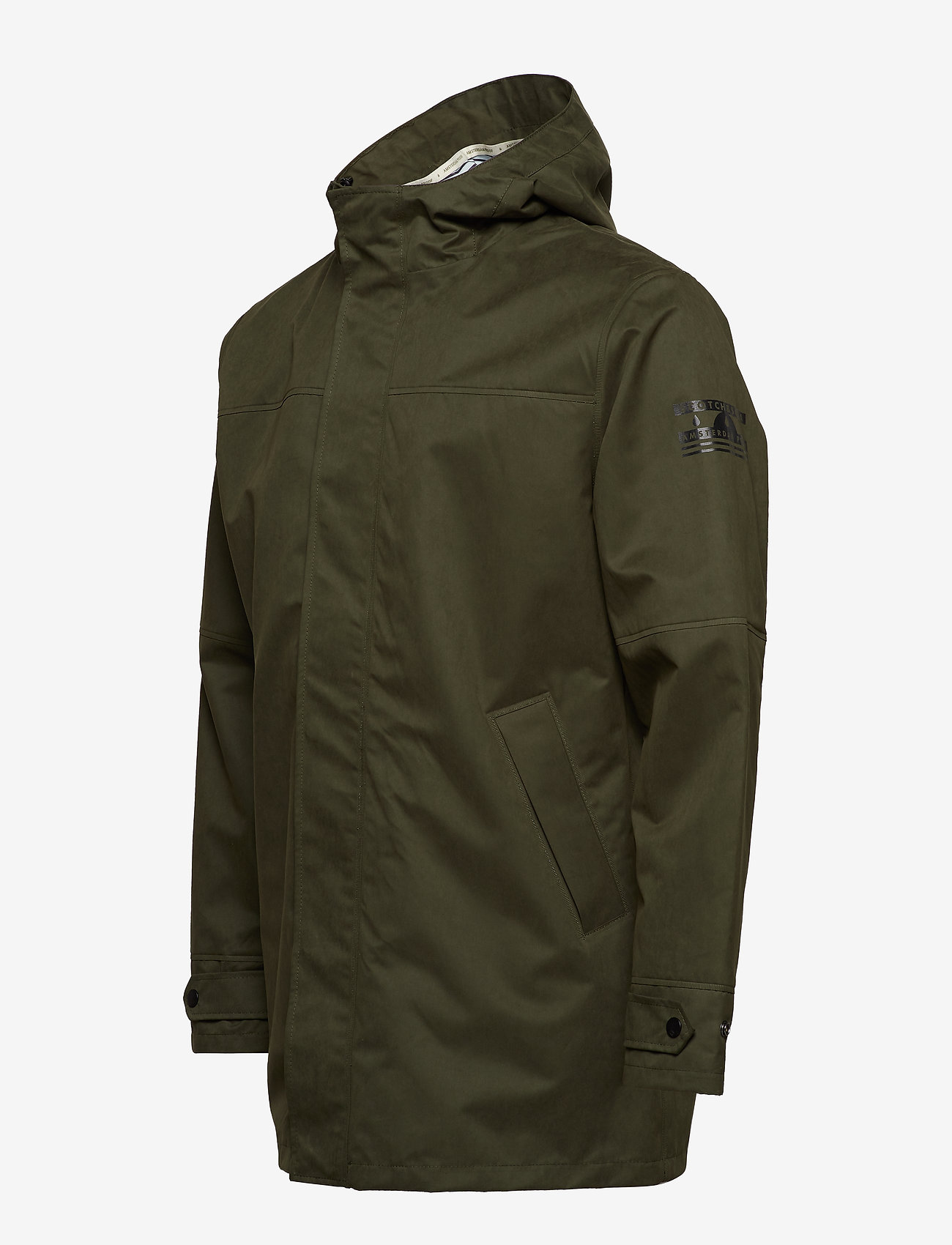 Scotch & Soda - Amsterdam Proof - classic waterproof parka - military - 2