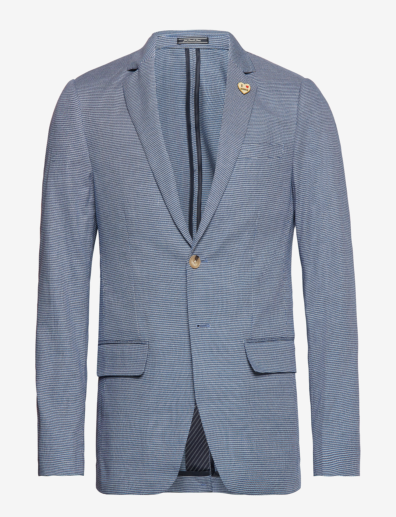 Scotch & Soda - Chic blazer with mini yarn-dyed pattern - combo b - 0