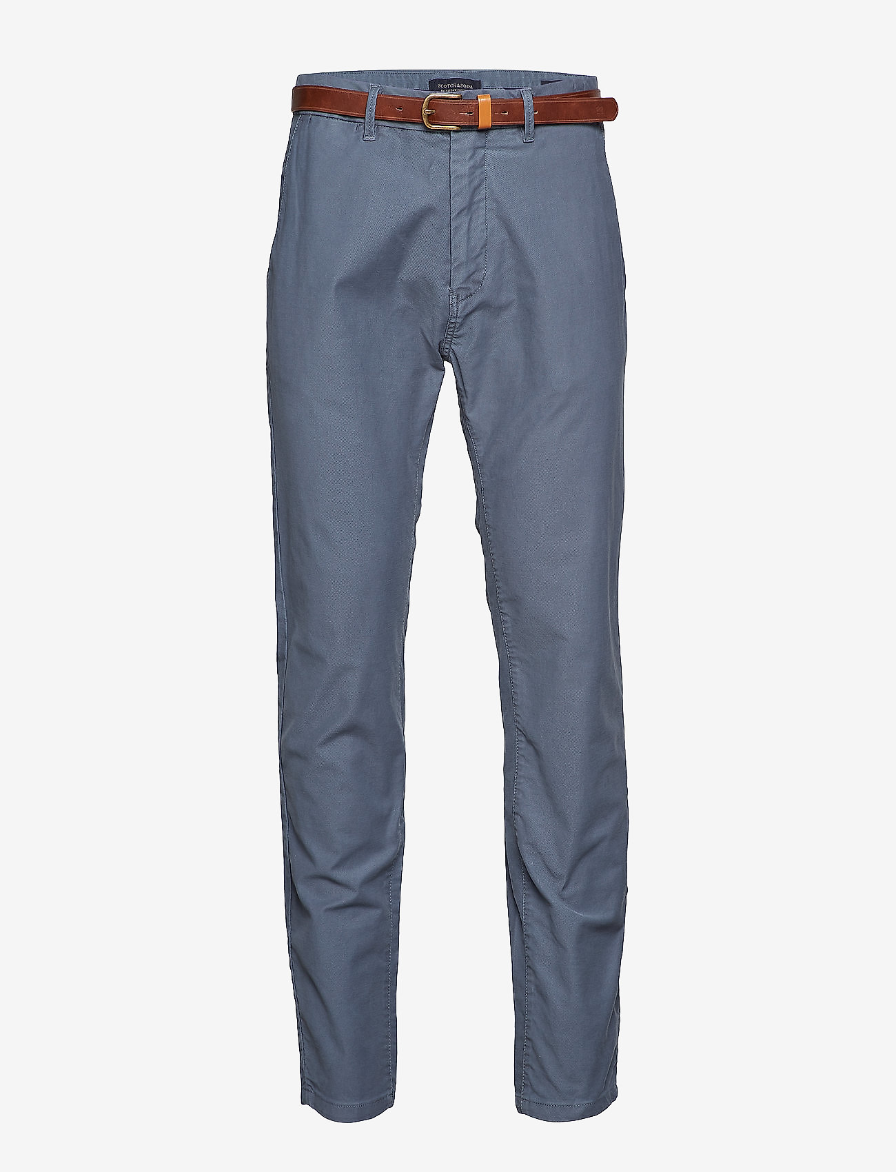 Scotch & Soda - STUART-Classic garment dyed chino - steel - 0