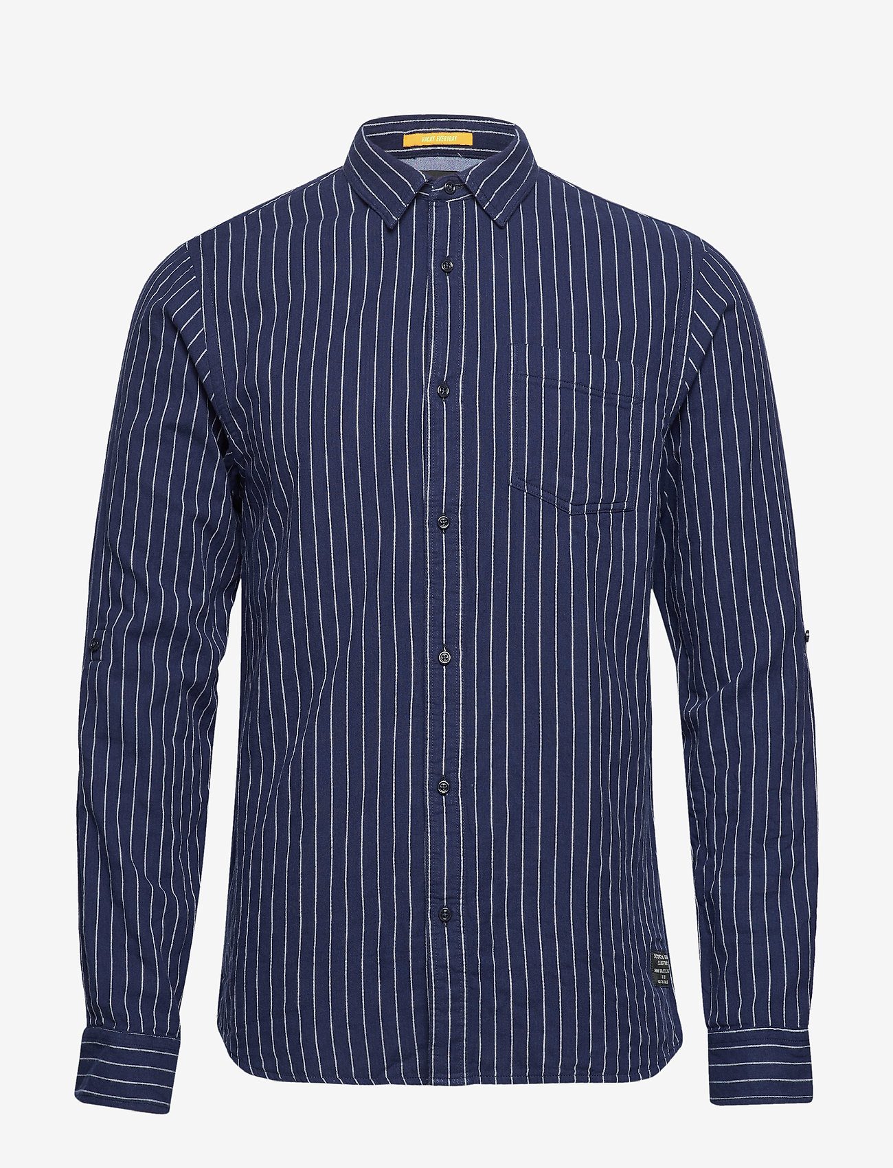 Scotch & Soda - REGULAR FIT- Shirt in bonded yarn-dyed quality - combo c - 0