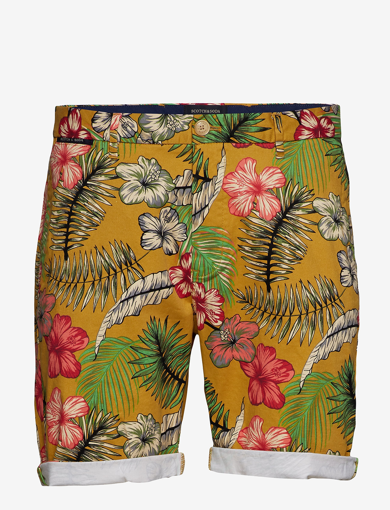 Scotch & Soda - Classic cotton/elastane chino short - combo a - 0