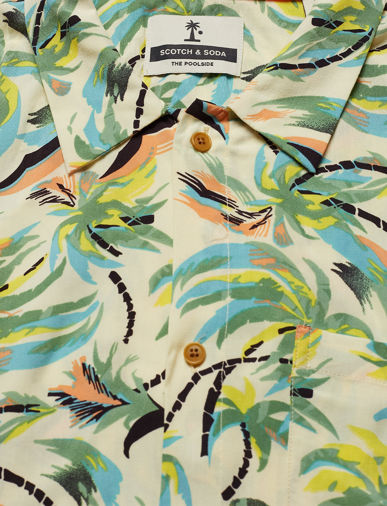 Scotch & Soda - HAWAIIAN FIT - Printed shortsleeve shirt - combo b - 2