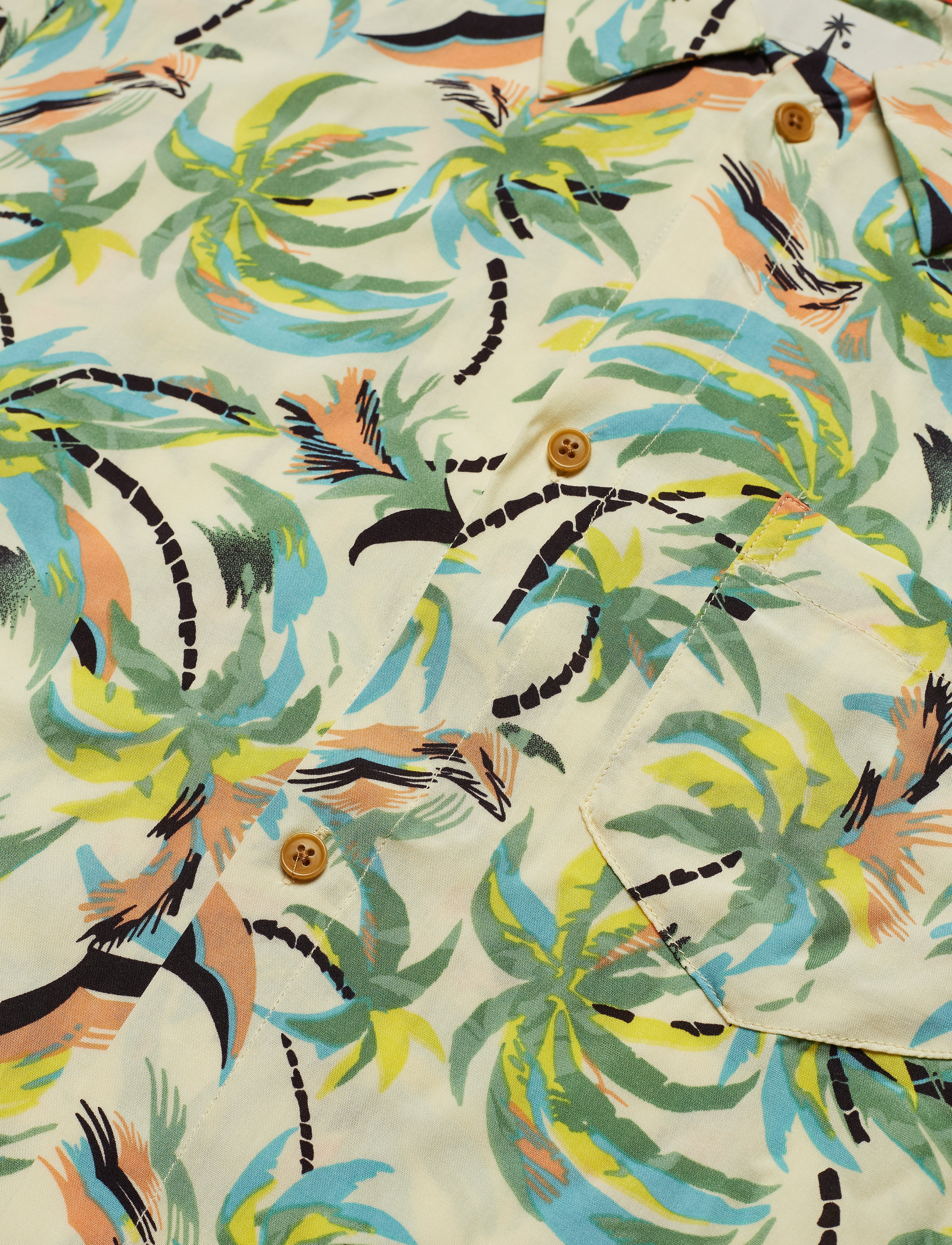 Scotch & Soda - HAWAIIAN FIT - Printed shortsleeve shirt - combo b - 3