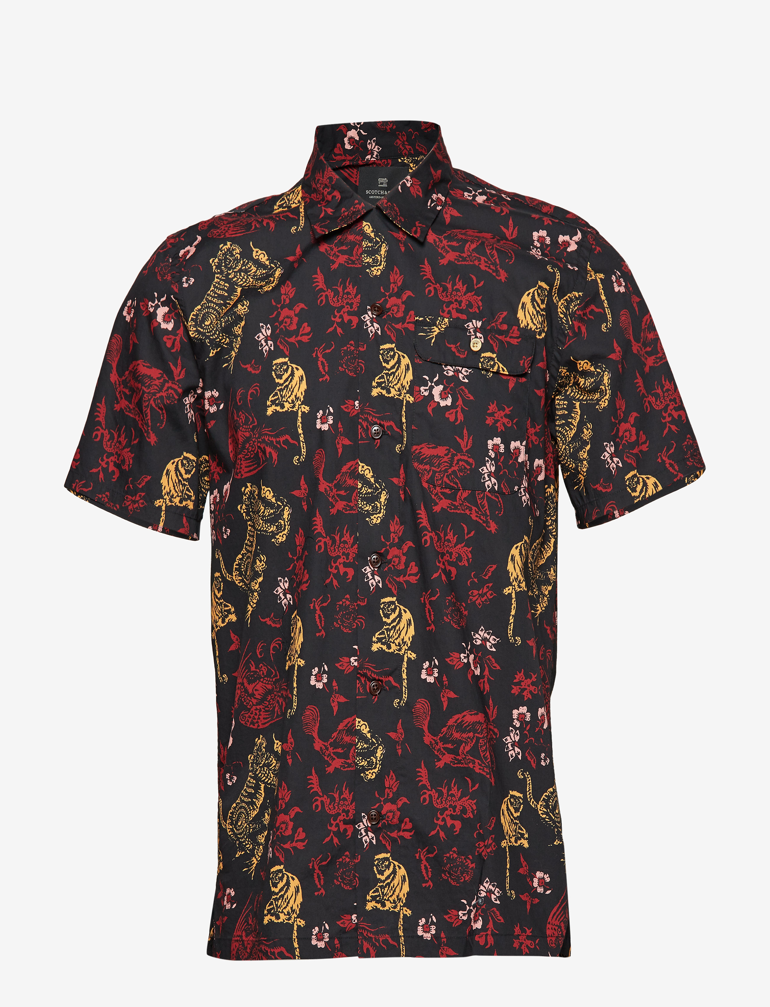 Scotch & Soda - HAWAIIAN FIT - Signature Hawaiian shirt - combo a - 2